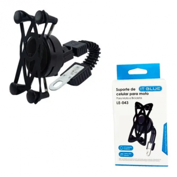 Suporte celular moto bicicleta It-Blue LE-043