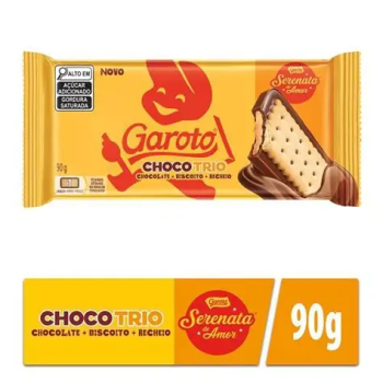 Biscoito Chocotrio Garoto Serenata de Amor 90g