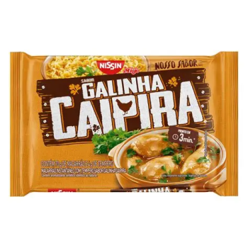Macarrão Instantaneo Galinha Caipira Nissin Miojo