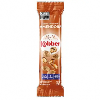 Barra de cereal Kobber Amendoim 43,1%