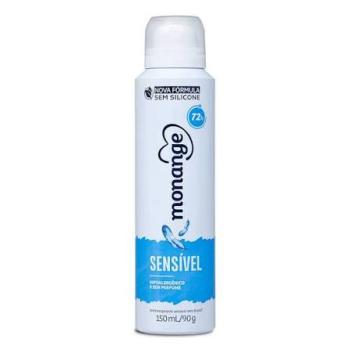 Desodorante Monange Invisível 48h 150ml 90g