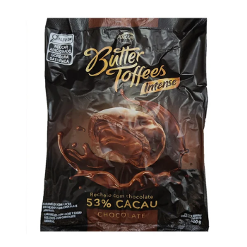 Saco bombom chocolate 400g 53% cacau Arcor