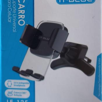 Suporte celular carro It-Blue ventoinha LE-125