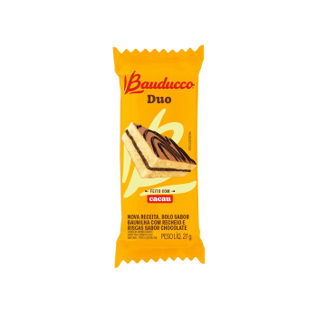 Bolinho Bauducco 27g Duo baunilha chocolate