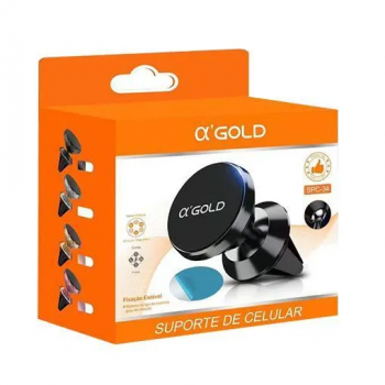 Suporte celular carro ventoinha SPC-34 aGold