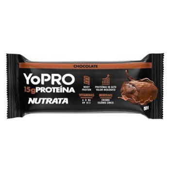 Barra Nutrata 15g proteina Whey Yopro Chocolate