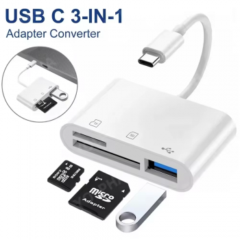 Adaptador Leitor cartao  Tipo C KA-1532 Kapbom