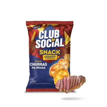 Biscoito Club Social Churarsco 68g Snacks