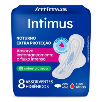 Absorvente Intimus Intenso 8 unidades
