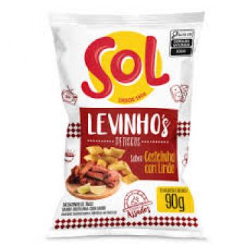 Biscoito Sol Levinhos 90g Costelinha com limão