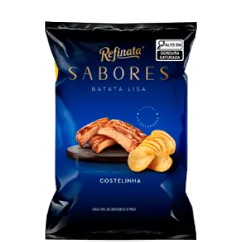 Batata Frita 40g Refinata Costelinha