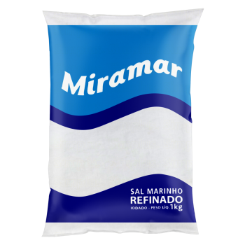 Sal marinho Miramar 1kg