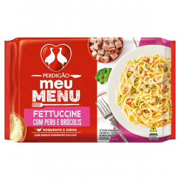 Fettuccine 300g Perdigão Peru e Brocolis