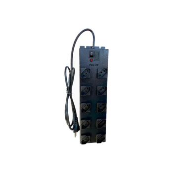 Extensão Elétrica 10 tomadas 150cm 10A Fiolux Caixa Metal