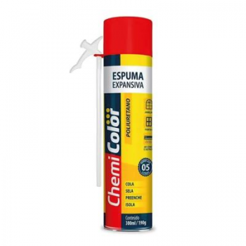 Espuma Expansiva de PU 300ml Chemicolor