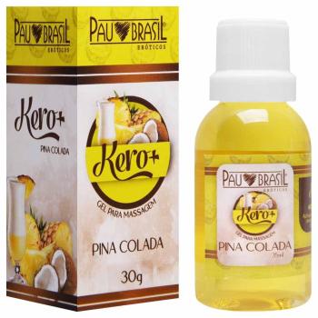 Gel Beijável Kero + Pina Colada 30g Pau Brasil Eróticos