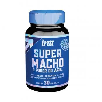 Super Macho 30 Cápsulas Potencializador Masculino Intt
