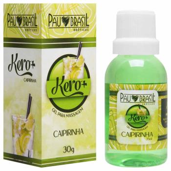 Gel Beijável Kero + Caipirinha 30g Pau Brasil Eróticos