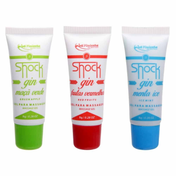 Shock G Gin Vibrador Liquido 8g La Pimienta