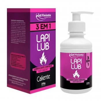 LUB 3 EM 1 CALIENTE 250g La Pimienta