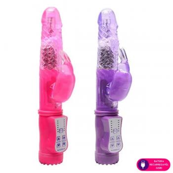 Vibrador estimulador Rotativo Rabbit