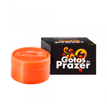 Gotas do Prazer em Creme Excitante Feminino 4g Hot Flowers