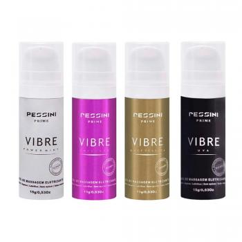 VIBRE GEL DE MASSAGEM ELETRIZANTE 15G PESSINI (DOCE DE LEITE)