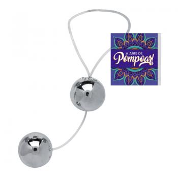 Bolinhas de Pompoar com 2 Cromadas + Manual - PB La Pimienta