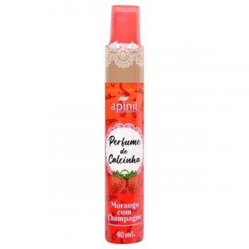 PERFUME DE CALCINHA MORANGO COM CHAMPAGNE 40ML