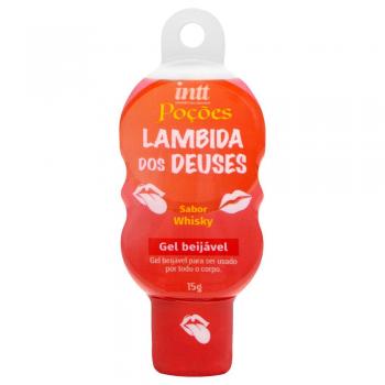 Poção Lambida Dos Deuses Whisky Gel Beijável Hot 15G Intt