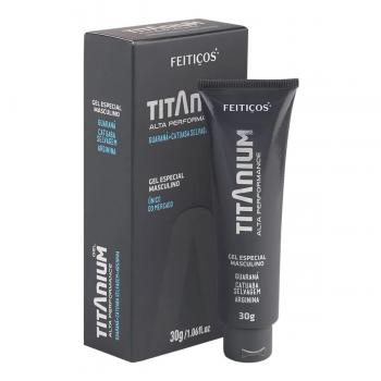 Titanium Gel Potencializa a Performance Masculina 30g