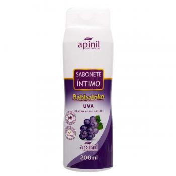 SABONETE ÍNTIMO BABBALOKO UVA 200ML