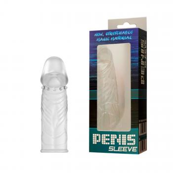 Capa Peniana Extensora com Nódulos Massageadoras – PENIS SLEEVE