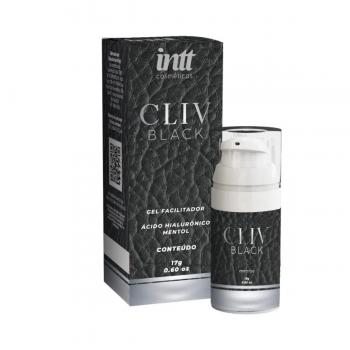 Cliv Intt Black Gel Facilitador com Ácido Hialurônico e Efeito Gelado 17g - Intt
