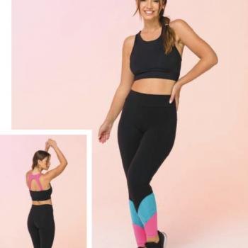 LEGGING TRIO ROSA GOIABA