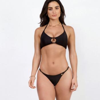 BIQUINI CALCINHA FIO TOP VAZADO