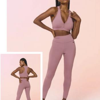 TOP ESSENTIAL DECOTE ROSA GOIABA