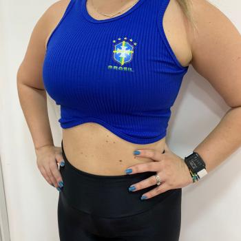CROPPED CANELADO BRASIL