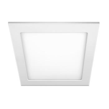 LUMINARIA PAINEL DE LED EMBUTIR QUADRADO BRANCA 24W BIVOLT ELGIN