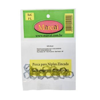 PORCA P/ NIPLE DE LUSTRE / SPOT C/ CAPA UNIDADE