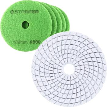 DISCO DE LIXA DIAMANTADO VELCRO 100MM #800 - STARFER
