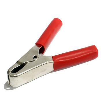 GARRA BATERIA COM ESPAGUETE 30A VERMELHA