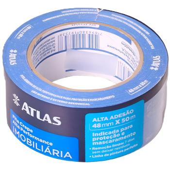 FITA CREPE ATLAS IMOBILIARIA AZUL 48MMX50M