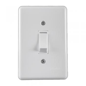 CONJUNTO ILUMI STYLUS BRANCO COM PLACA 1 PARALELO - 2022