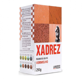 PIGMENTO EM PO XADREZ 250ML VERMELHO