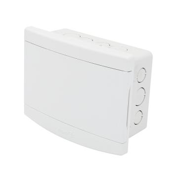 CAIXA DE DISTRIBUIÇÃO DE EMBUTIR 6/8 DISJUNTORES PVC BRANCA TIGRE