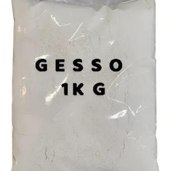 GESSO EM PÓ BRANCO - SACO 1KG