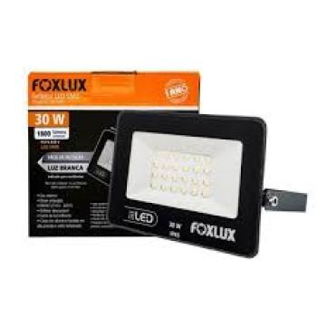 REFLETOR LED FOXLUX 30W 6500K BIV PTO IP65