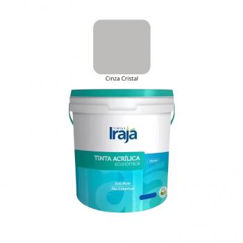 TINTA ACRILICA STANDARD CINZA CRISTAL BALDE GL 3,6 LTS IRAJA