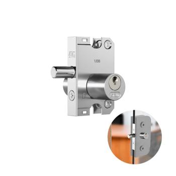 FECHADURA PARA BLINDEX DE BATER STAM 2001 CILINDRO REDONDO CROMADA